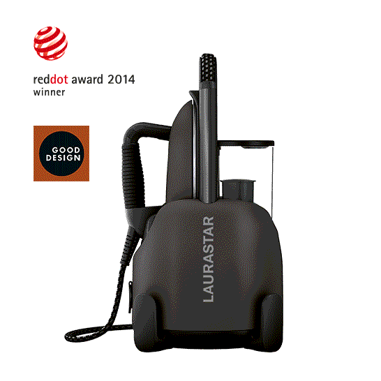 Laurastar Smart-strijkijzer, Lift en IGGI-stomer: bekroond met o.m. de Red Dot Design Award of de iF Design Award.